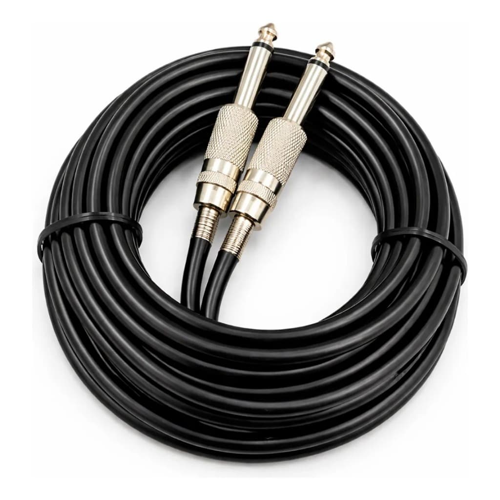Cabo P10 X P10 3 Metros Para Guitarra Violão Baixo Resistente