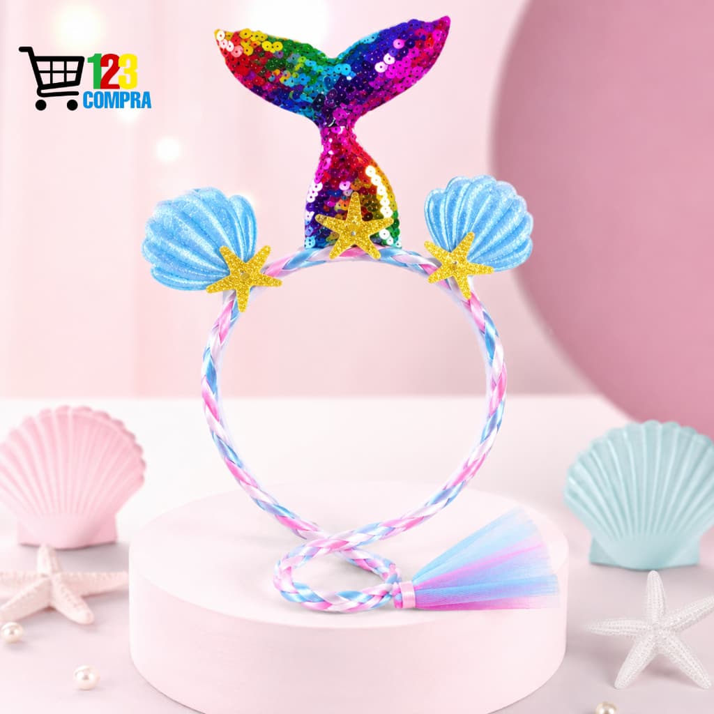 Trança Postiça Feminina com Presilha | Tiara de Trança Natural | Alongamento de Cabelo Instantâneo