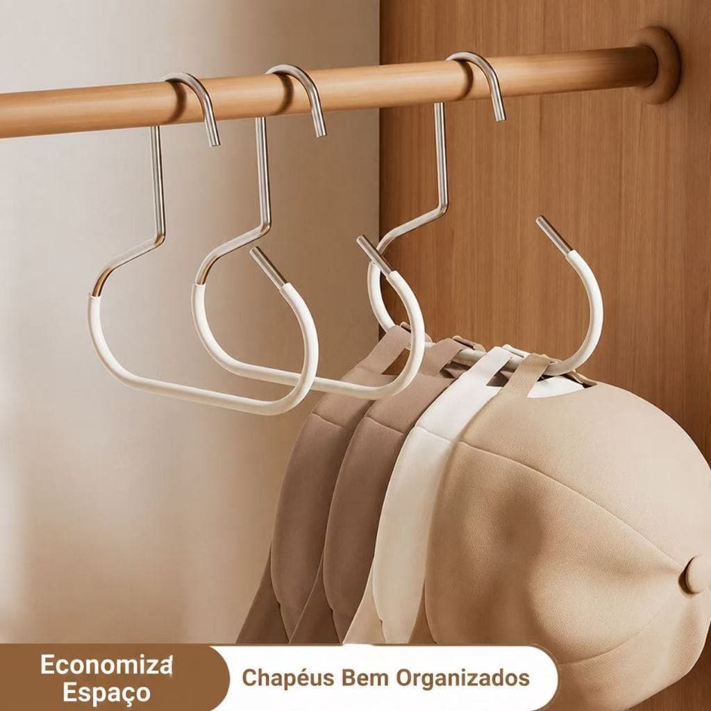 Suporte organizador de armazenamento de chapéus  cintos  gravatas  lenços