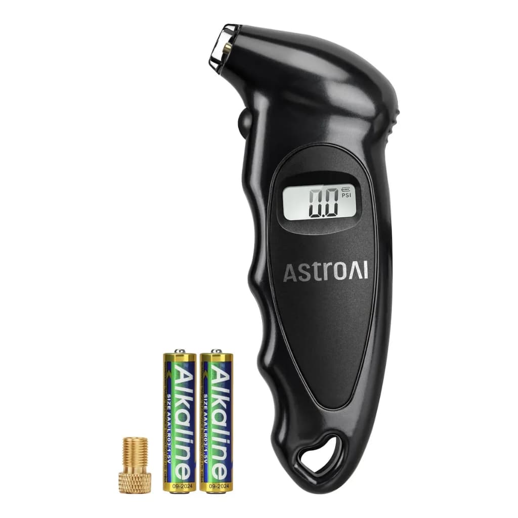 Medidor Digital De Pressão De Pneus 150psi Baterias Astroai