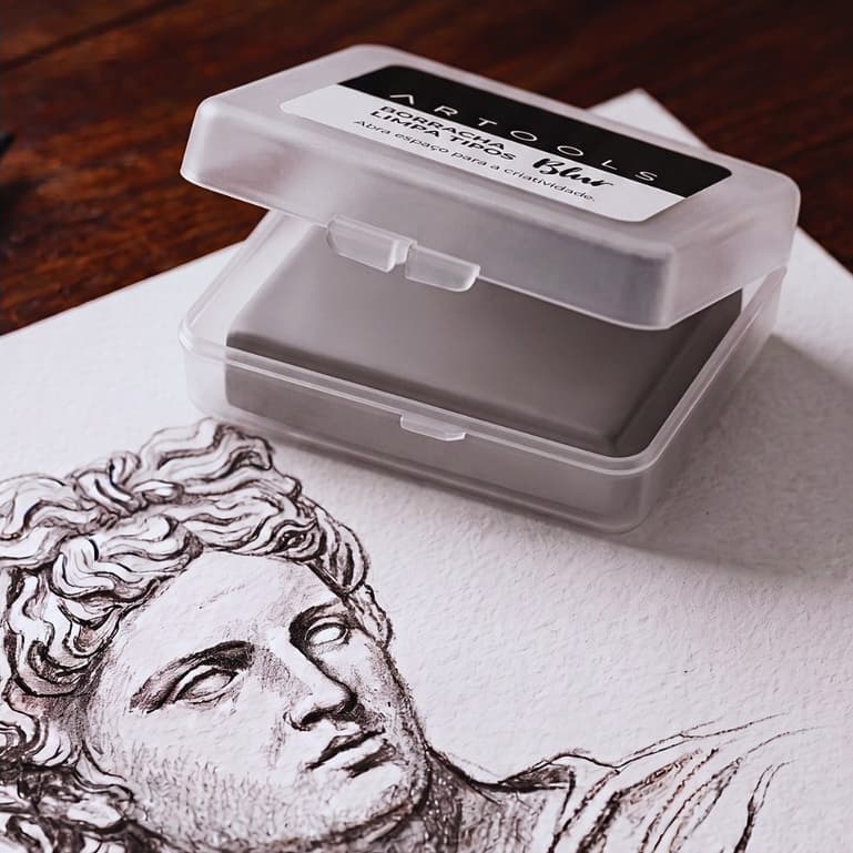 Borracha Maleável Artística Limpa Tipos Para Desenho Grafite Sketch Sombreamento Carvão Pastel Seco