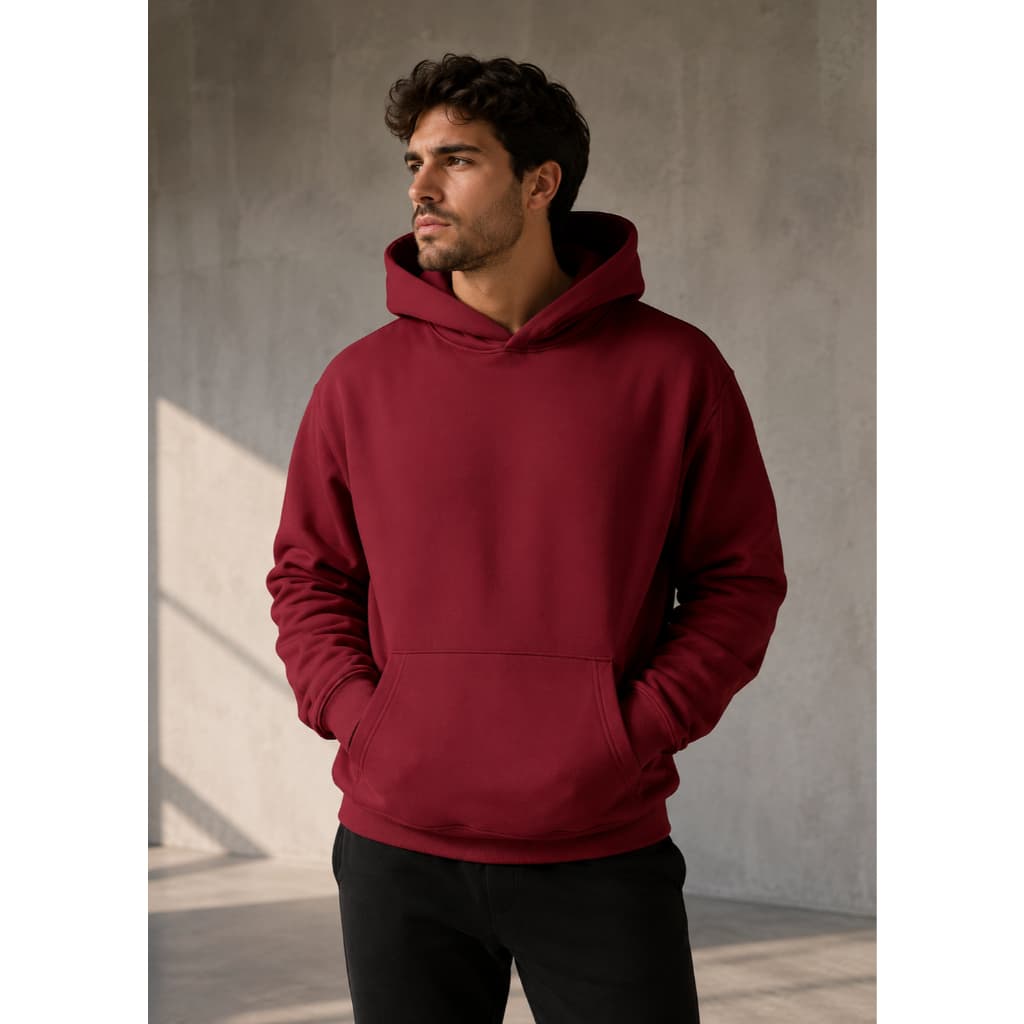 Blusa Moletom Canguru Flanelado com Capuz