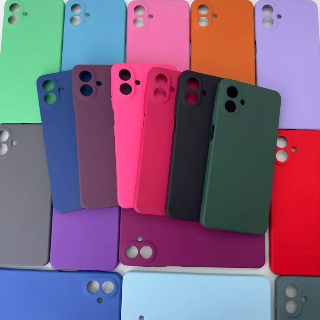 Capinha Case CAPINHA SAMUNG A07 COM Silicone Aveludada