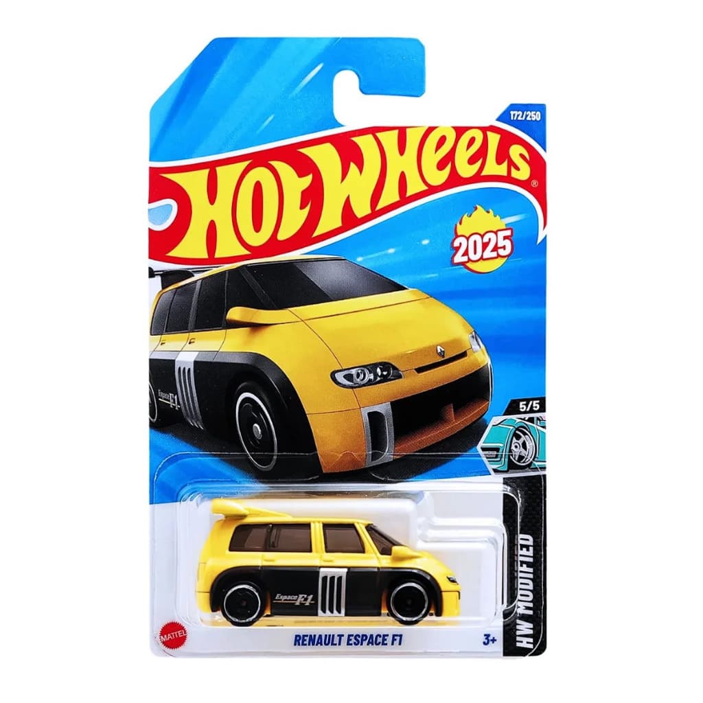 Carrinho Hot Wheels Renault Espace F1 Amarelo - HYW32