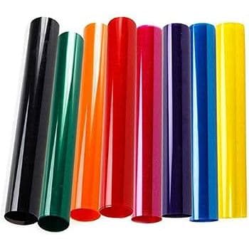 PELICULAS INSULFILM NATURAIS (AZUL G35, VERMELHO, LARANJA, VERDE G35, ROSA, AMARELO E BRONZE
