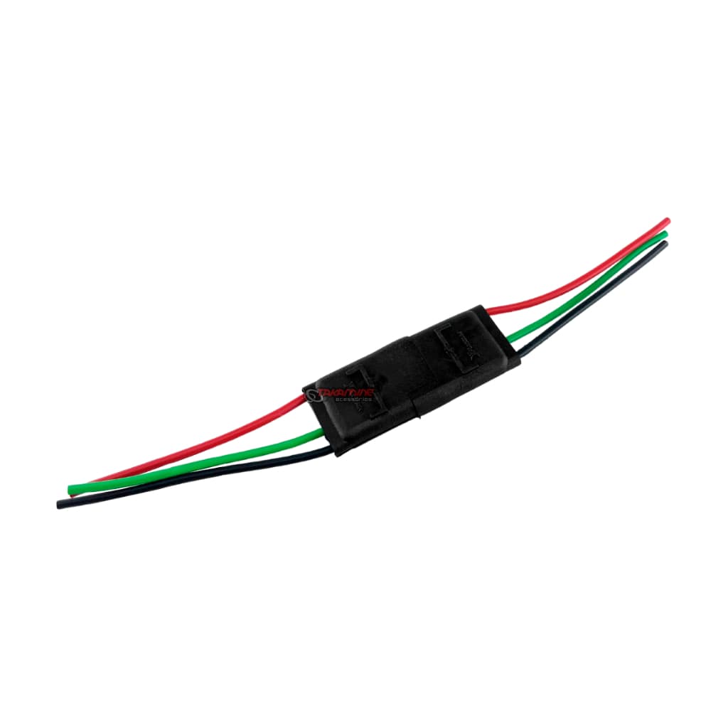 Chicote Conector Plug 3 Vias Fio 1,5mm Alto Falante Sub Trio