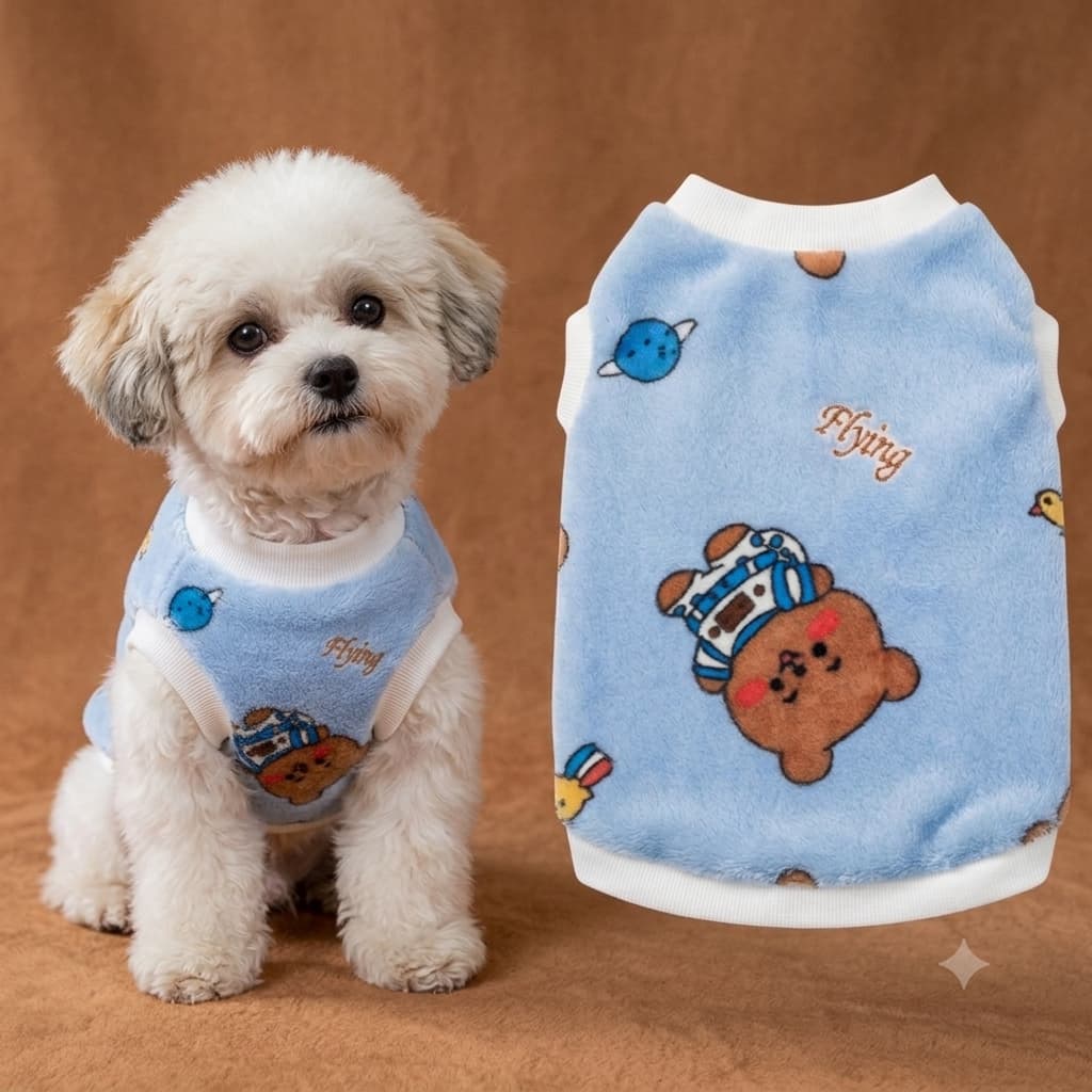 Roupinha para cachorro gato soft porte pequeno porte médio
