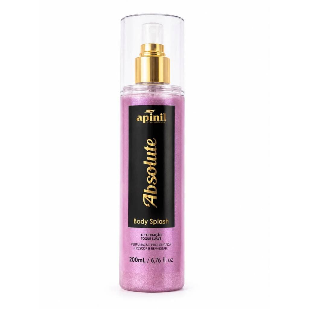 Body Splash Absolutte Apinil 200ml com Brilho