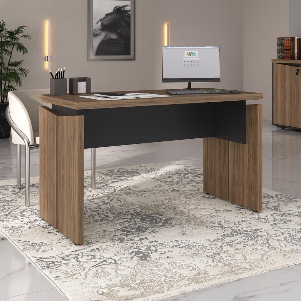 Mesa De Escritório Operacional 1250 Artany Linha Y37 Para Escritório