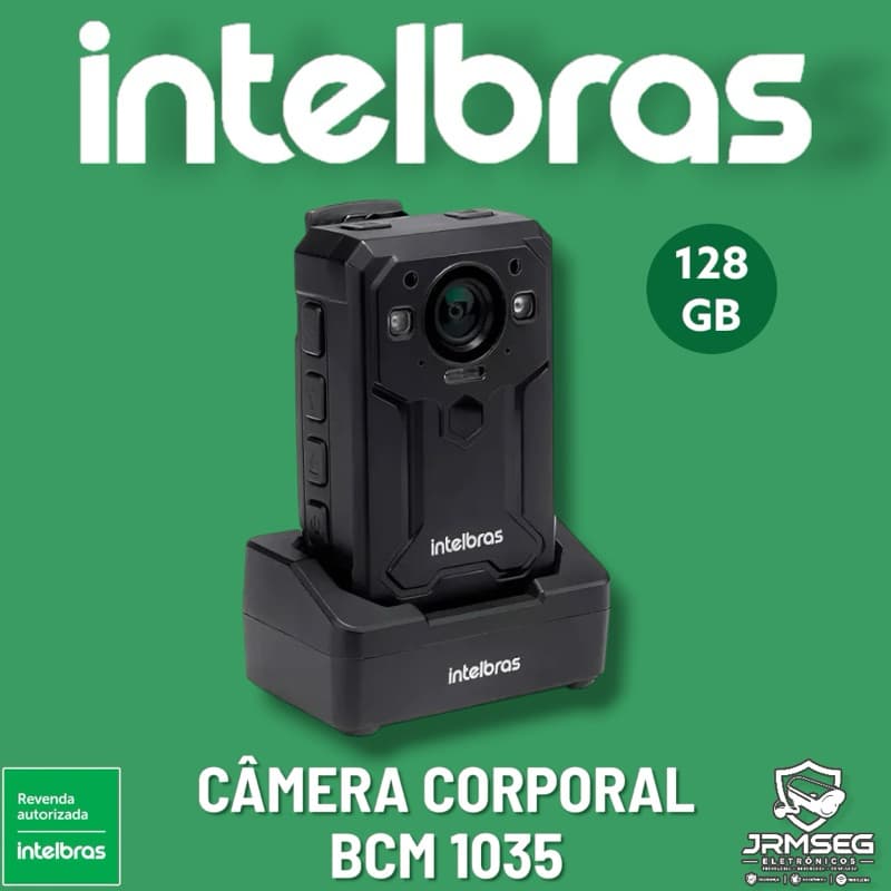 BCM 1035 Câmera corporal portátil Intelbras
