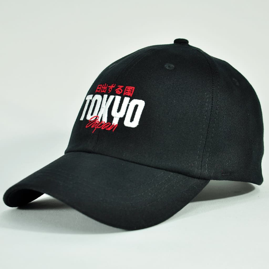 Boné Tokyo Moda Culto Masculino Dad Hat Aba Curva Ajustável Casual Cidade Premium