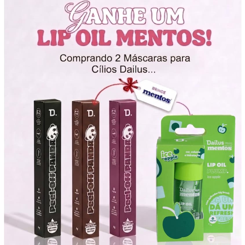 Máscara Cilios Rimel Dailus Peel-Off Panda Volume Definição Curvatura ULTRA VOLUME - Escolha