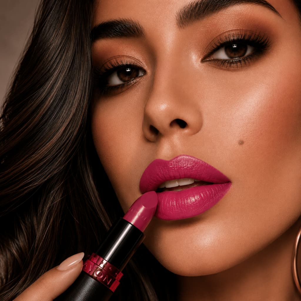 Batom Cremoso Malva Rosado Avon _ Hidratante Acetinado