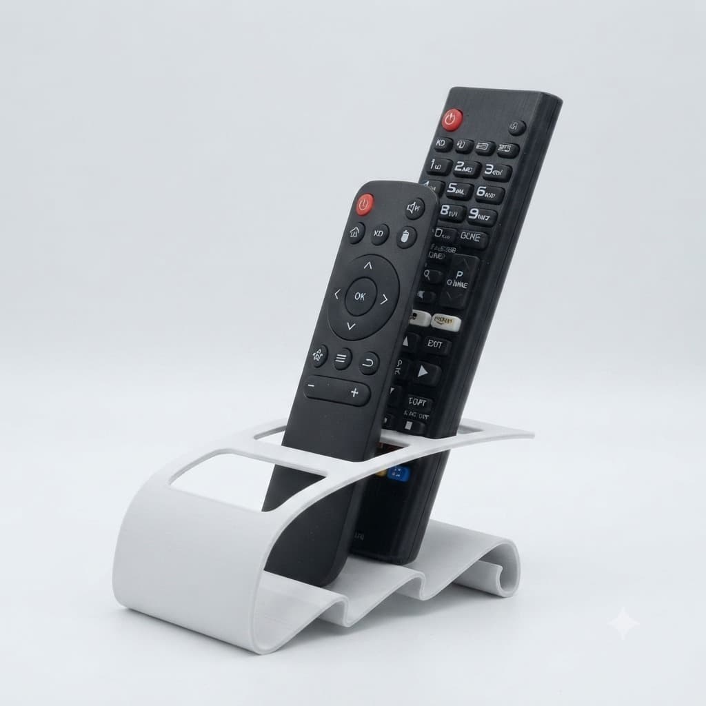 Suporte Organizador para Controles Remotos Porta Controle Moderno Decorativo