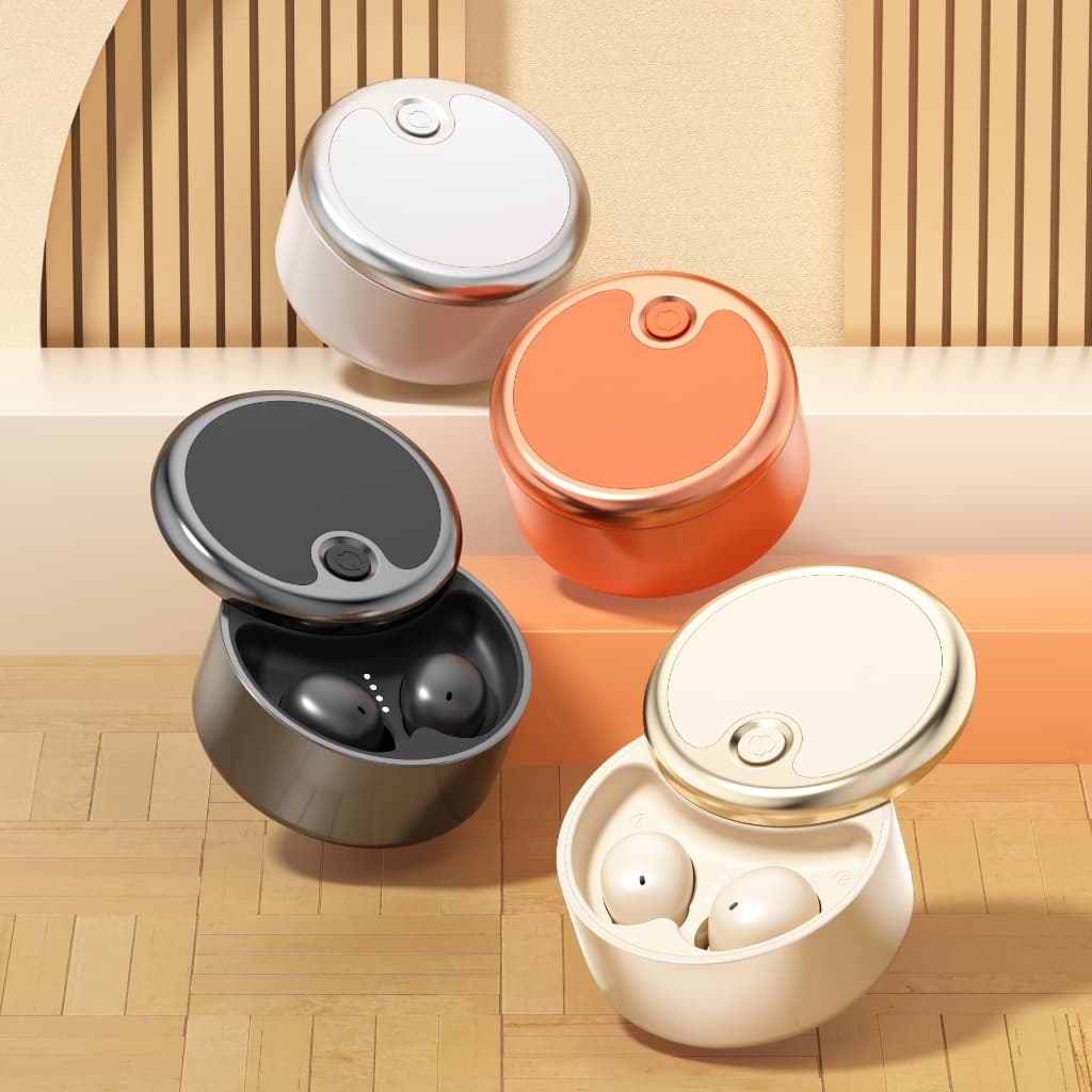 Fone de Ouvido Y15 Mini Bluetooth Sem Fio Pequeno para Dormir e Descansar