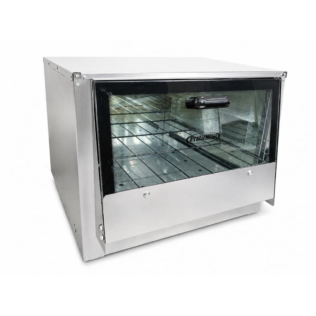 FORNO INDUSTRIAL INOX 50 LITROS TAMPA DE VIDRO
