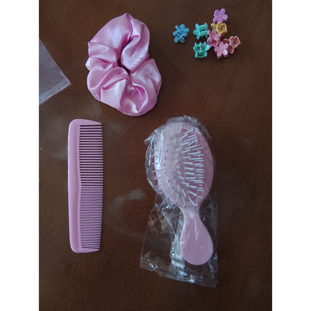 CABELO MENINA KIT INFANTIL