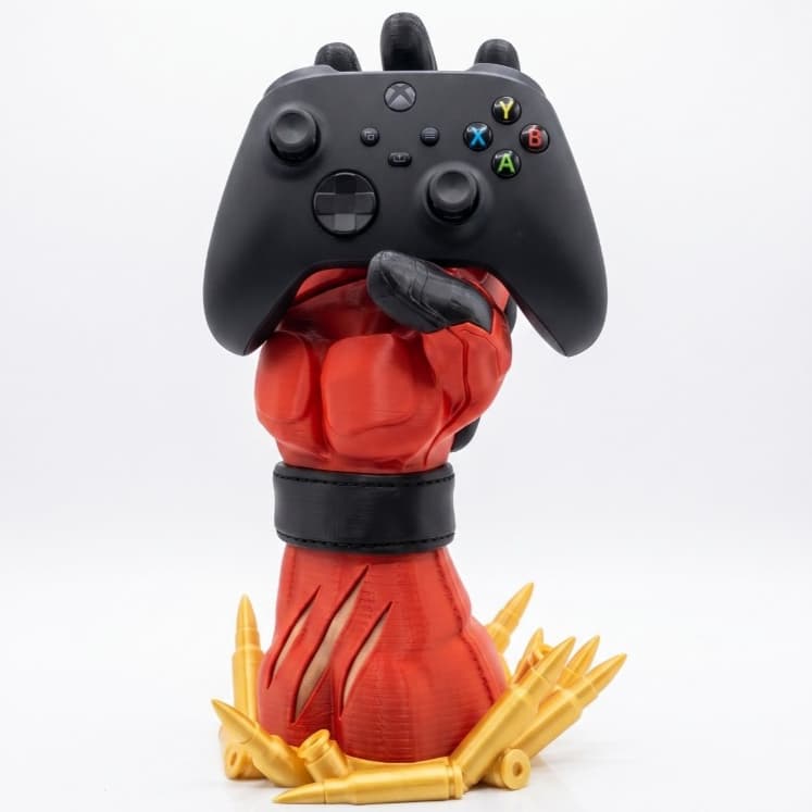Suporte Para Controle PS4 PS5 Xbox Mão Deadpool Setup Gamer