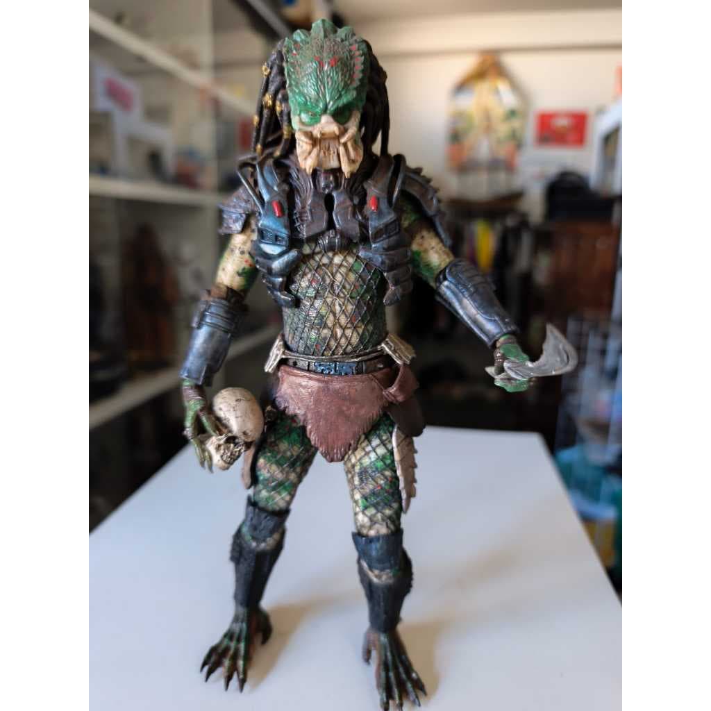 Action Figure Predador Lost Predator Neca 7 Pol Com Acessórios