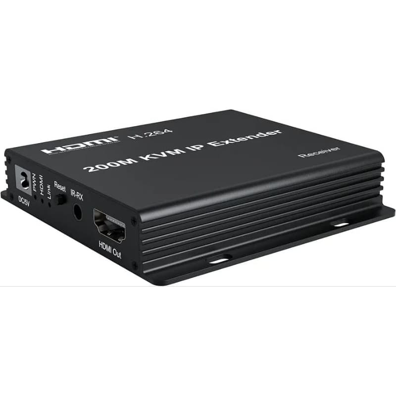 Extensor KVM IP 200M, via RJ45 cat5e/6 1080P HDMI USB KVM