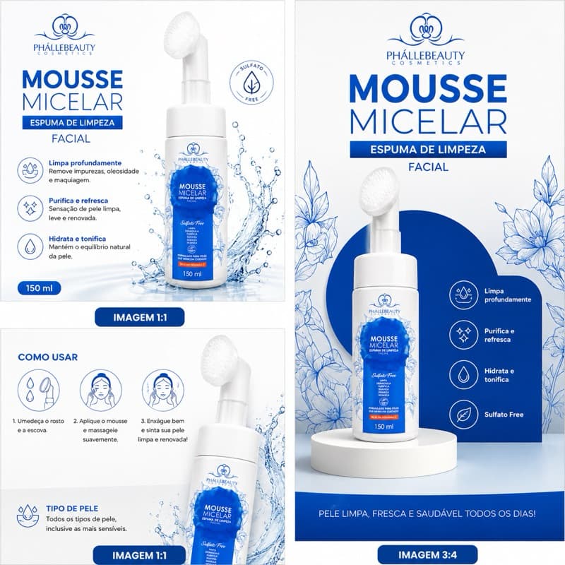 mousse de limpeza facial , limpeza facial,sabonete facial