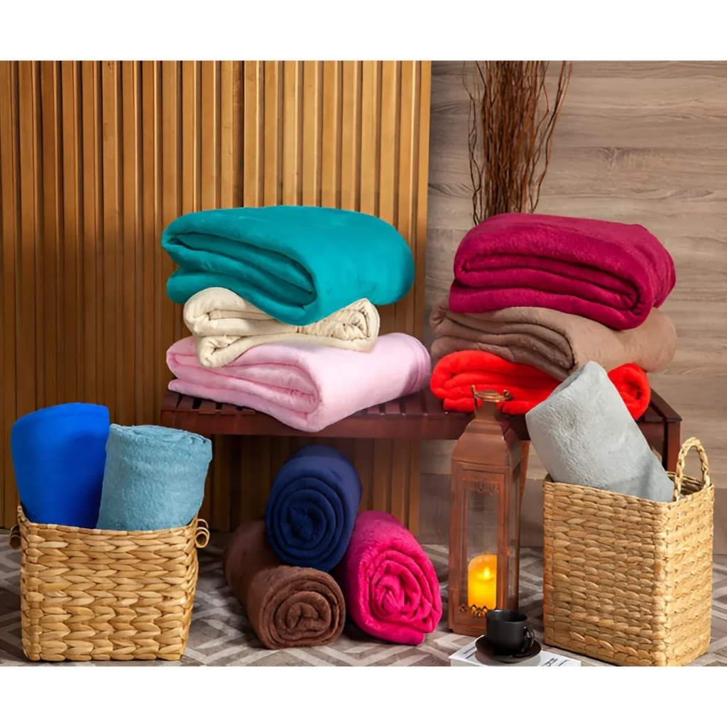 Mantinha Antialérgica Soft Plush Para Bebê