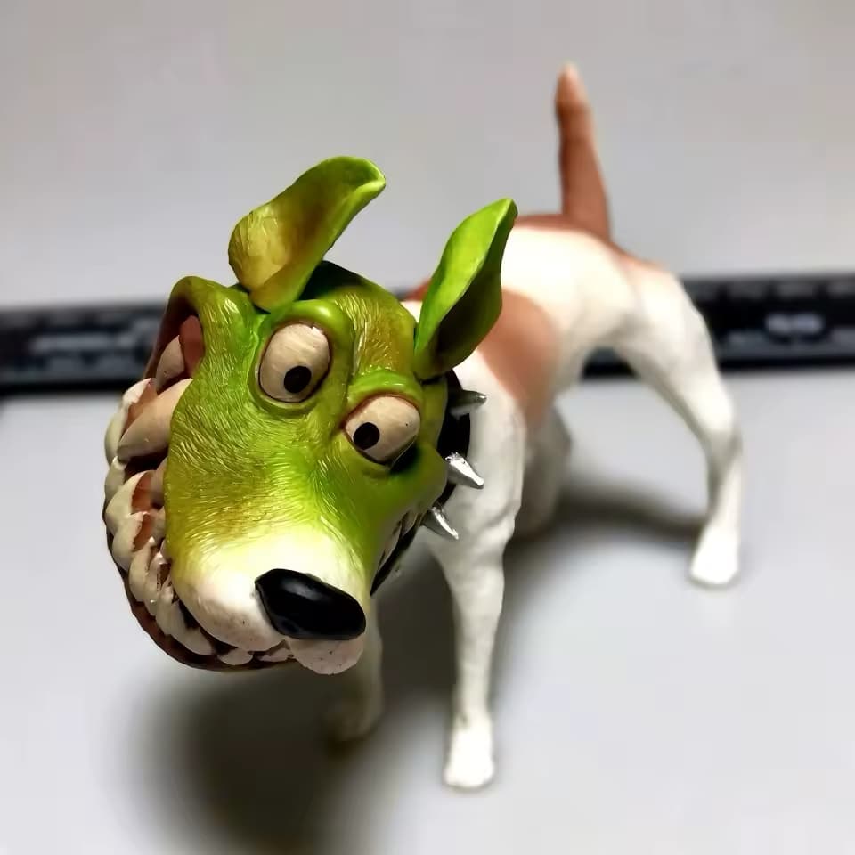 Action Figure Cachorro Milo Do Filme O Mascara Decoração