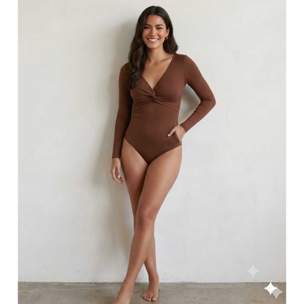 Body trançado com bojo embutido / basico