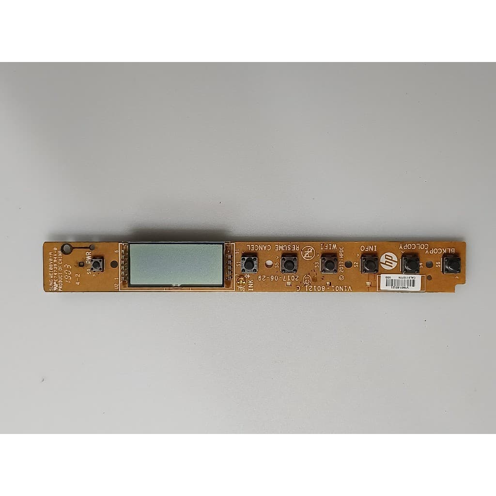 Placa Display + Botões Funções Impressora Hp Snprh-1602
