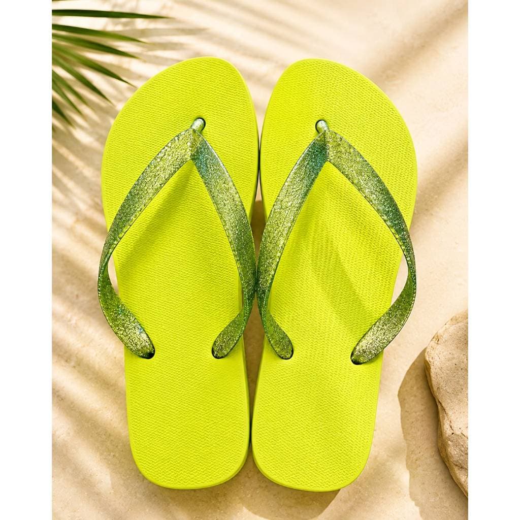 Chinelo Original Grandene Edição Limitada GLITTER STARLUX leve e Anatômico Para Uso Feminino Em Lazer E Praia Verão