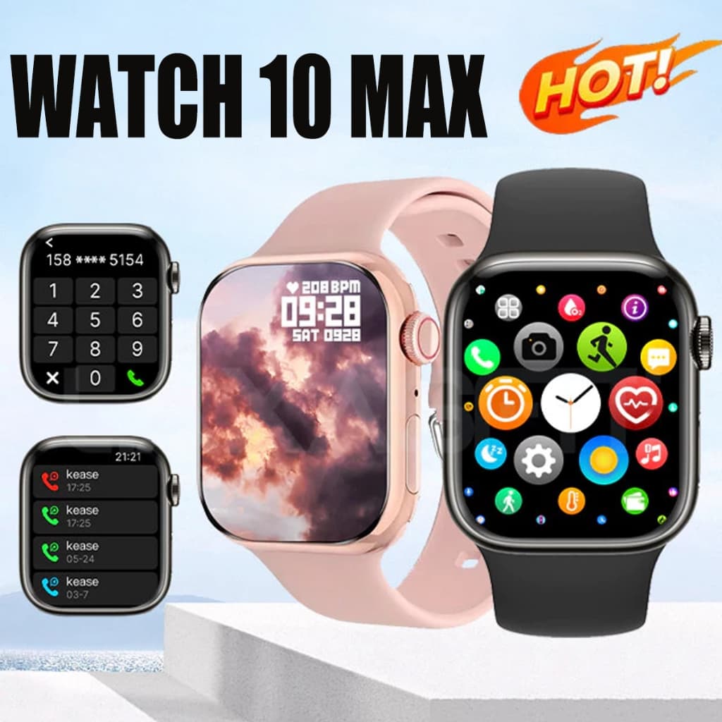 2026 Relogio Inteligente Smartwatch watch 10  max Chamadas Esportivo Masculino Feminino Android IOS