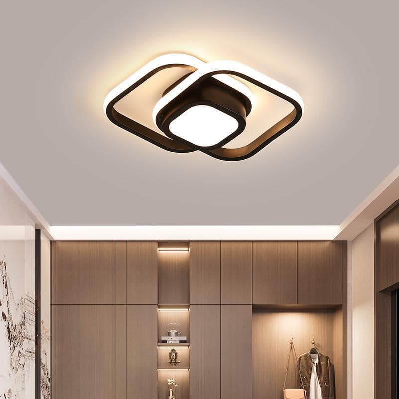 Luminária De Teto Led Bivolt 3 Cores Decoração Minimalista Moderno Pendente Lustre Plafon para Sala Quarto Ceiling Light
