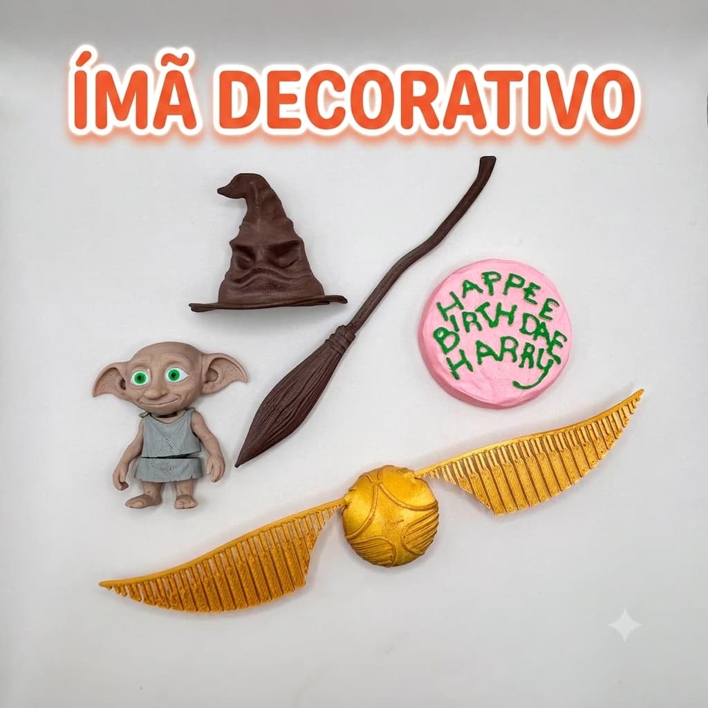 Ímãs Harry Potter! KIT IMÃS ESTILO HARRY POTTER (CONFIRA VARIAÇÕES)