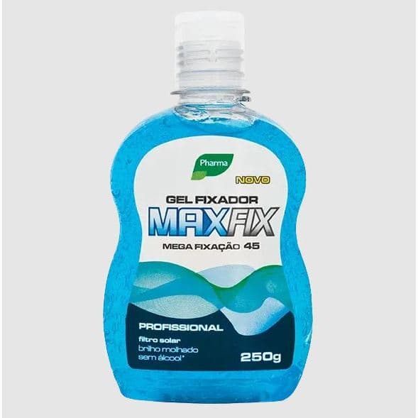 Gel Fixador Pharma MaxFix 250g Mega Fixação 45 Profissional