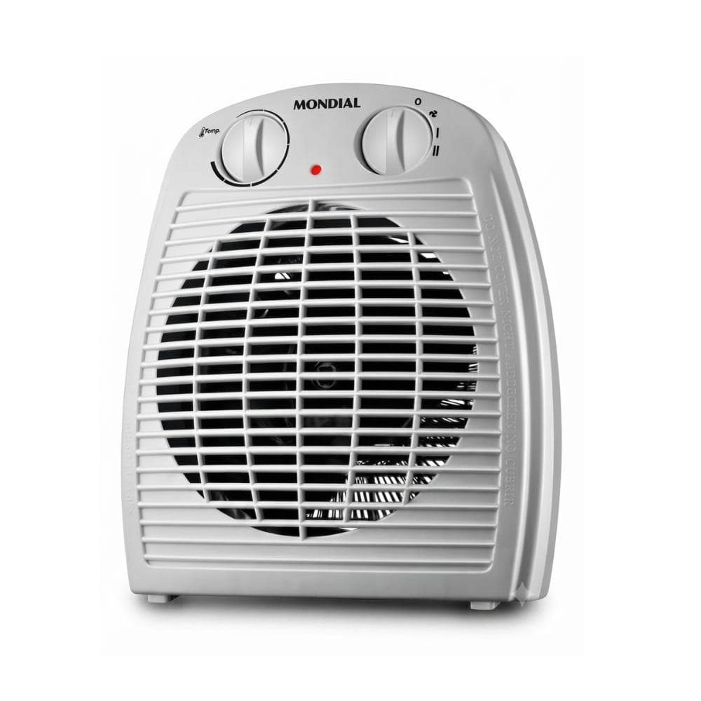 Aquecedor de Ar Mondial A-08 1500W Cinza com Função 3 em 1