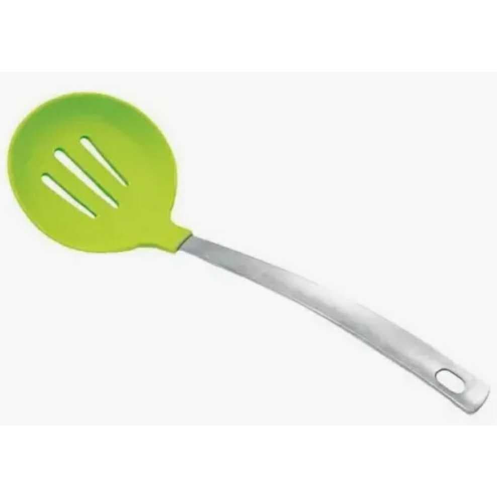 Espátula De Silicone Com Cabo De Aço Inox Utensílio Prático