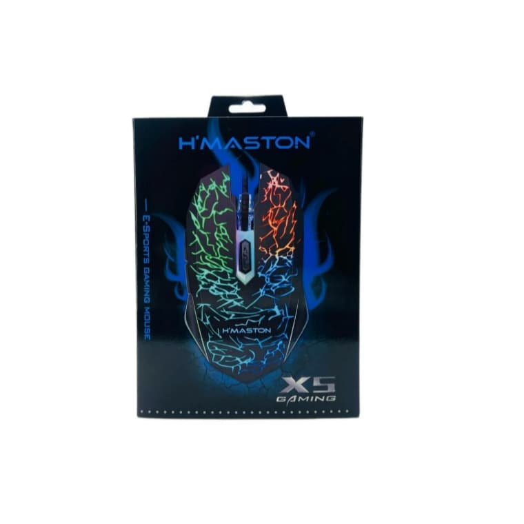 Mouse Gamer H'maston X5 E-sports Gaming Mouse.