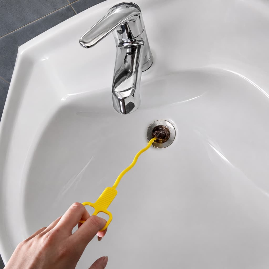 Desentupidor Pia e Ralos Coletor de Cabelos Banheira Lavabo Plastico 45,7 cm