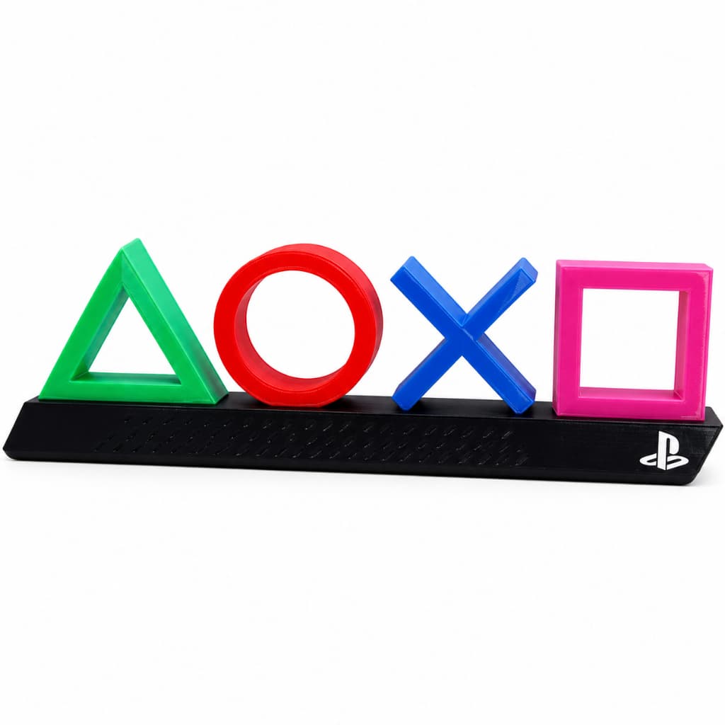 Decoração Gamer PlayStation Mesa Setup Quarto Geek Premium