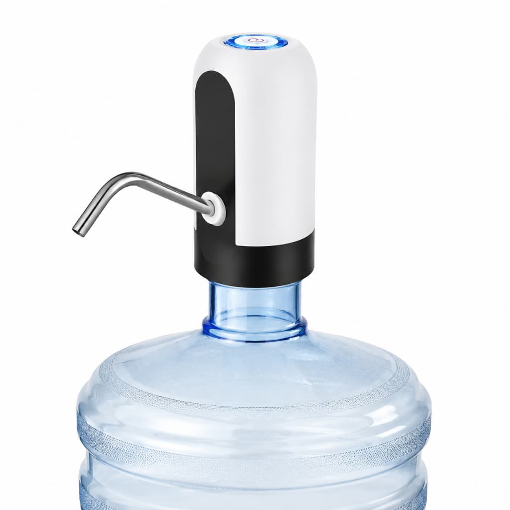 Bomba de Água Elétrica Recarregável USB para Galão – Universal, Prática e Portáti