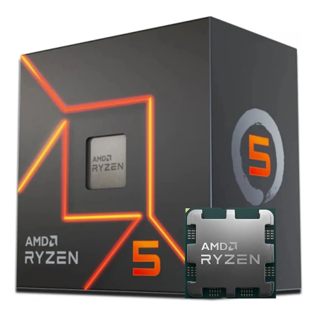 PROCESSADOR AMD RYZEN 5 8500G 3.5GHZ (5.0GHZ), 6 NUCLEOS, 22MB CACHE, AM5, COM COOLER, COM VIDEO, 100-100000931BOX