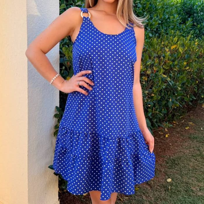 Vestido Midi Curto Feminino Confortável | Crepinho| Argola | Envio Imediato