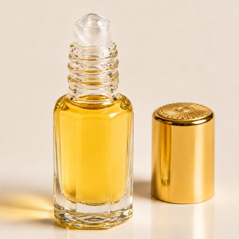 Frasco de Vidro Rollon 3ml para Óleo Essencial