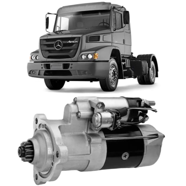 Motor Arranque Partida 39mt 24v Mercedes -delco Remy 8200519