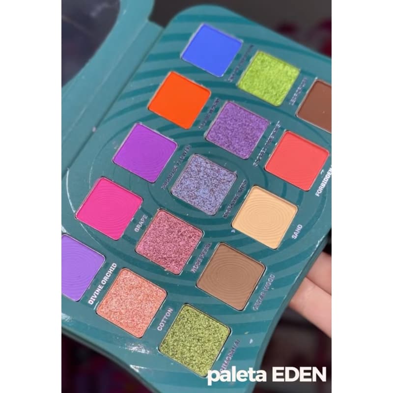 Paleta De Sombras Eden Wonder- Ruby rose
