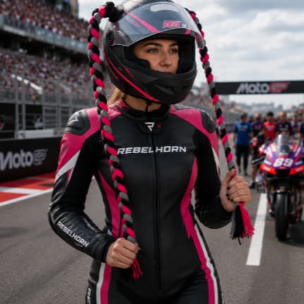 Par tranças para capacete de moto Cabelo Sintético Escolha a Cor Humi Rumi Guerreiras do K-pop Copa