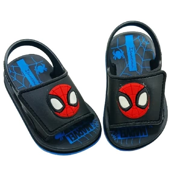Sandalia Infantil para menino Homem Aranha