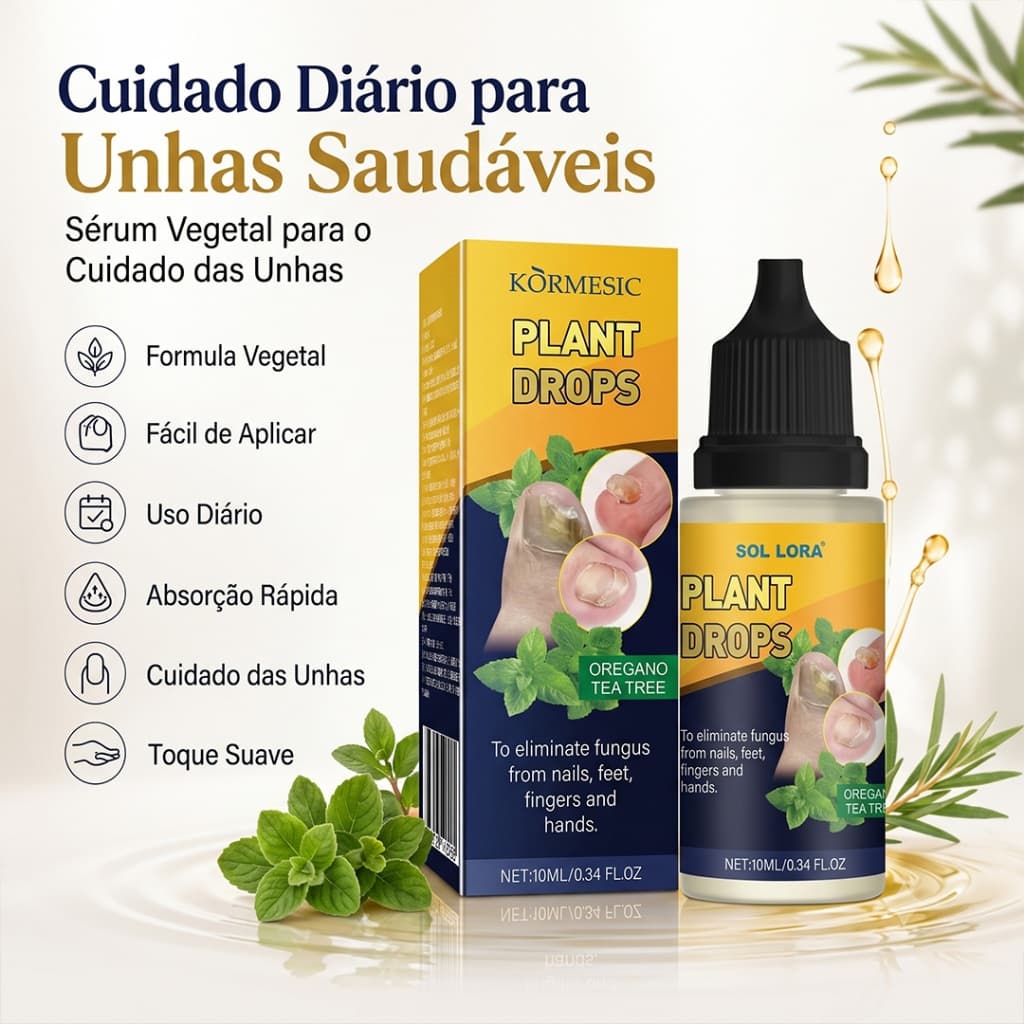 Fortalecedor de Unhas Líquido para Mãos e Pés, Nutrição, Hidratação, Brilho e Cuidado Completo das Unhas