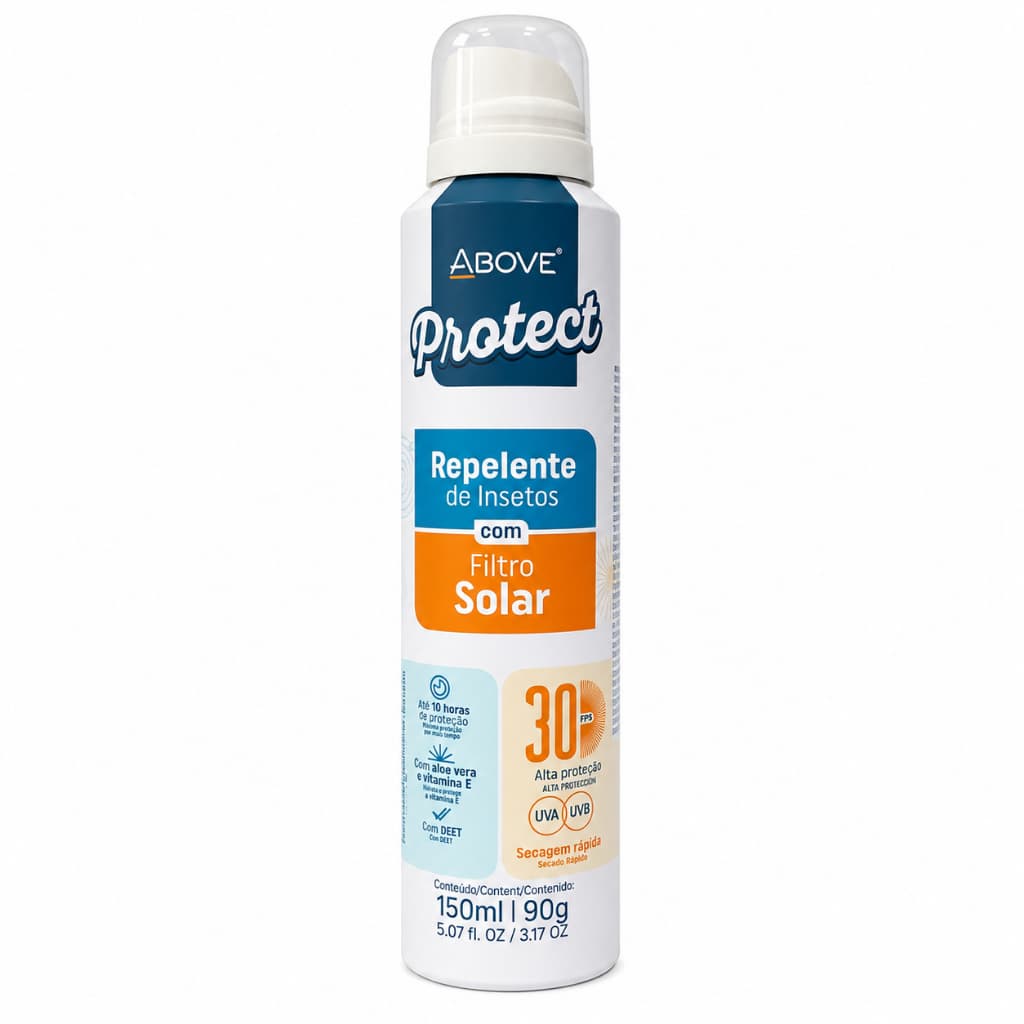 Repelente com Filtro Solar 150ml - Above