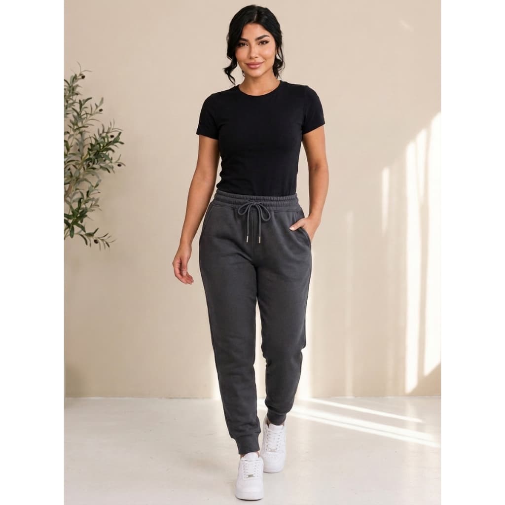 Calça Feminina Moletom Leve Confortável PP ao EG Calça Moletom Masculina Leve Para O Dia a Dia